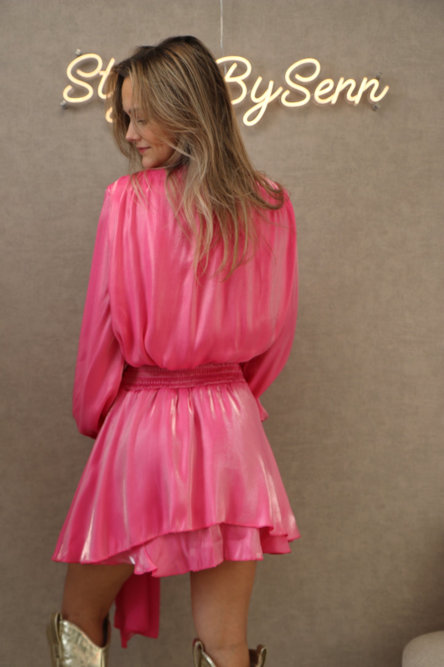 ALYSSA DRESS - PINK