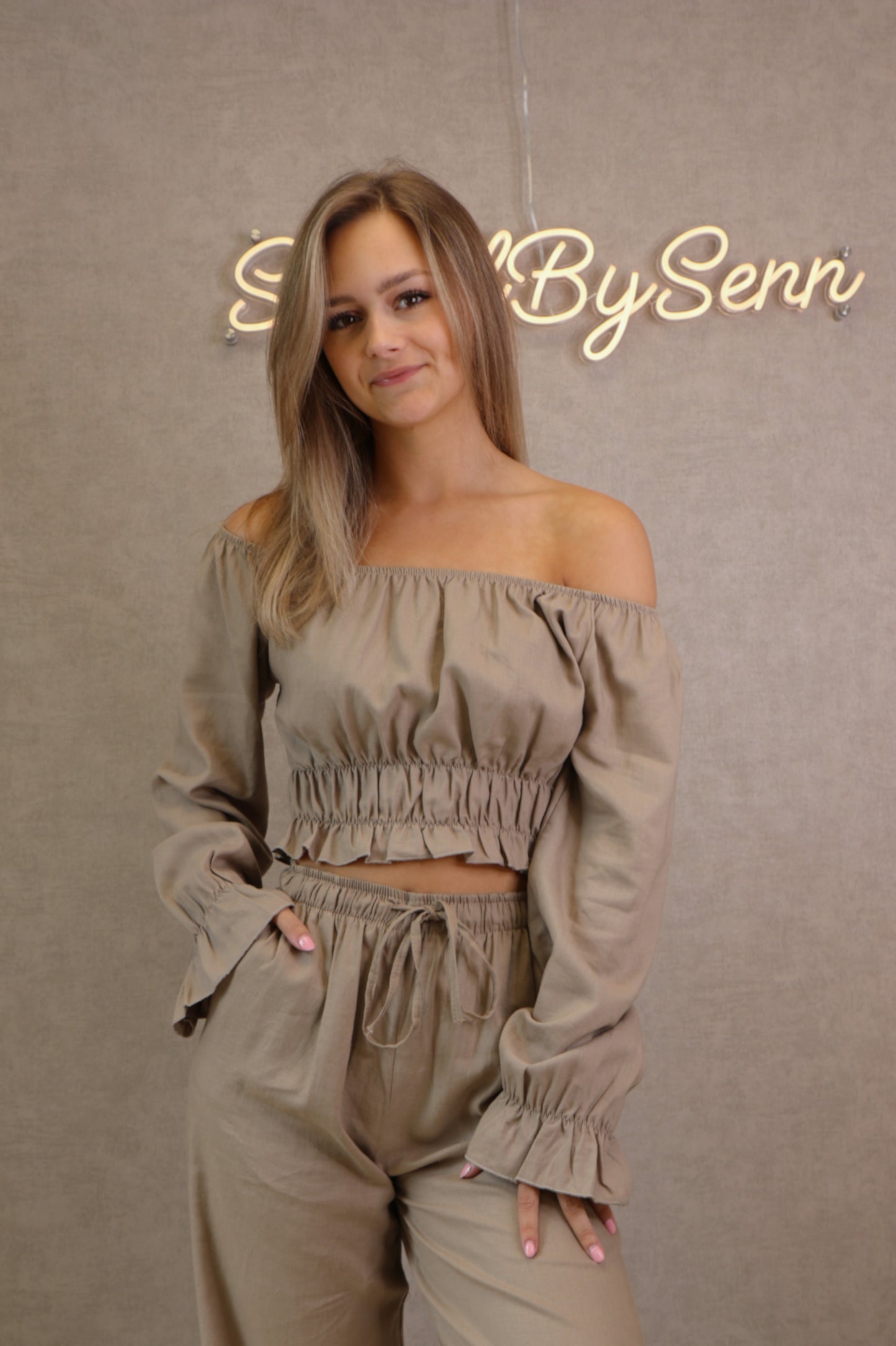 LIVIA TOP - TAUPE
