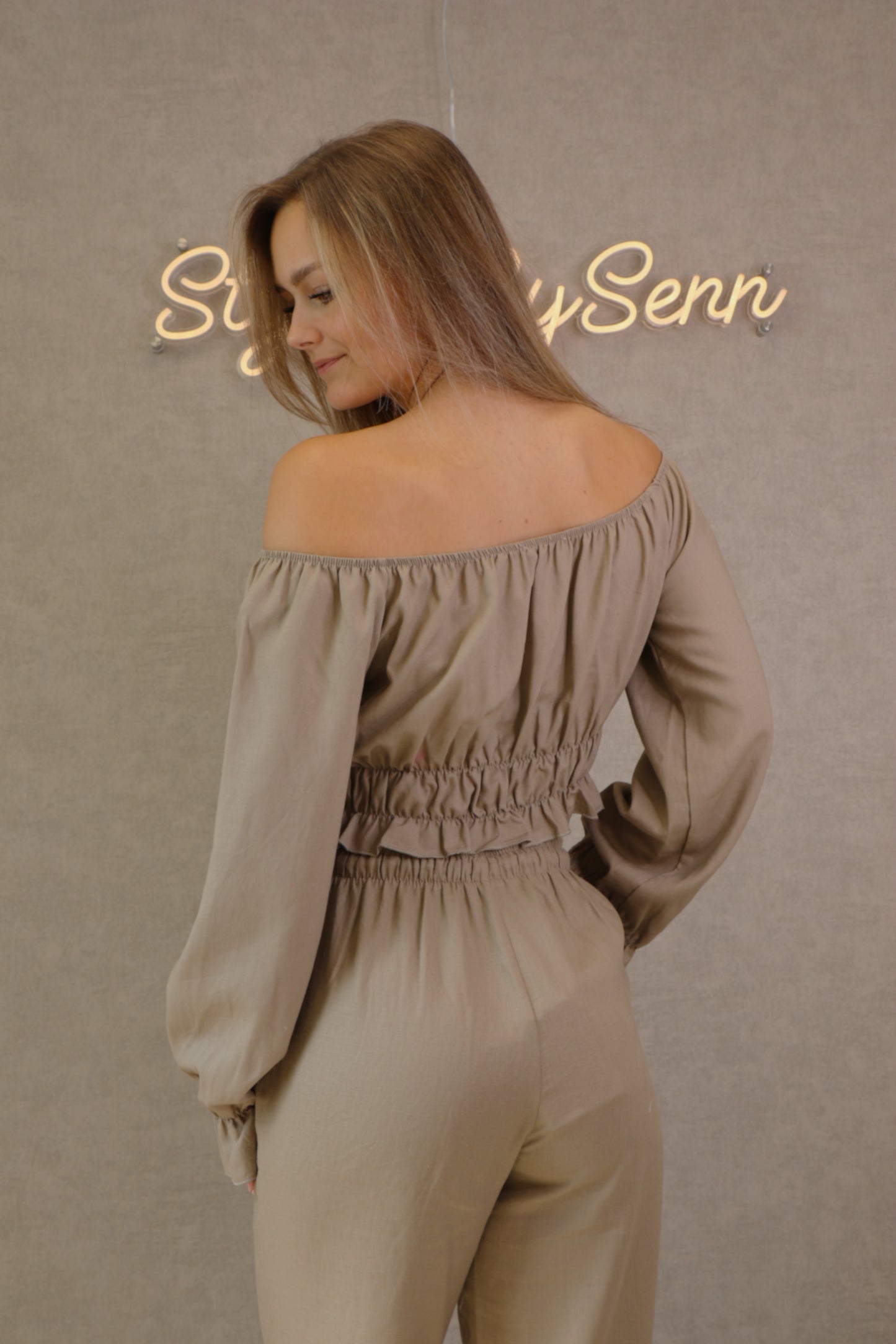 LIVIA TOP - TAUPE