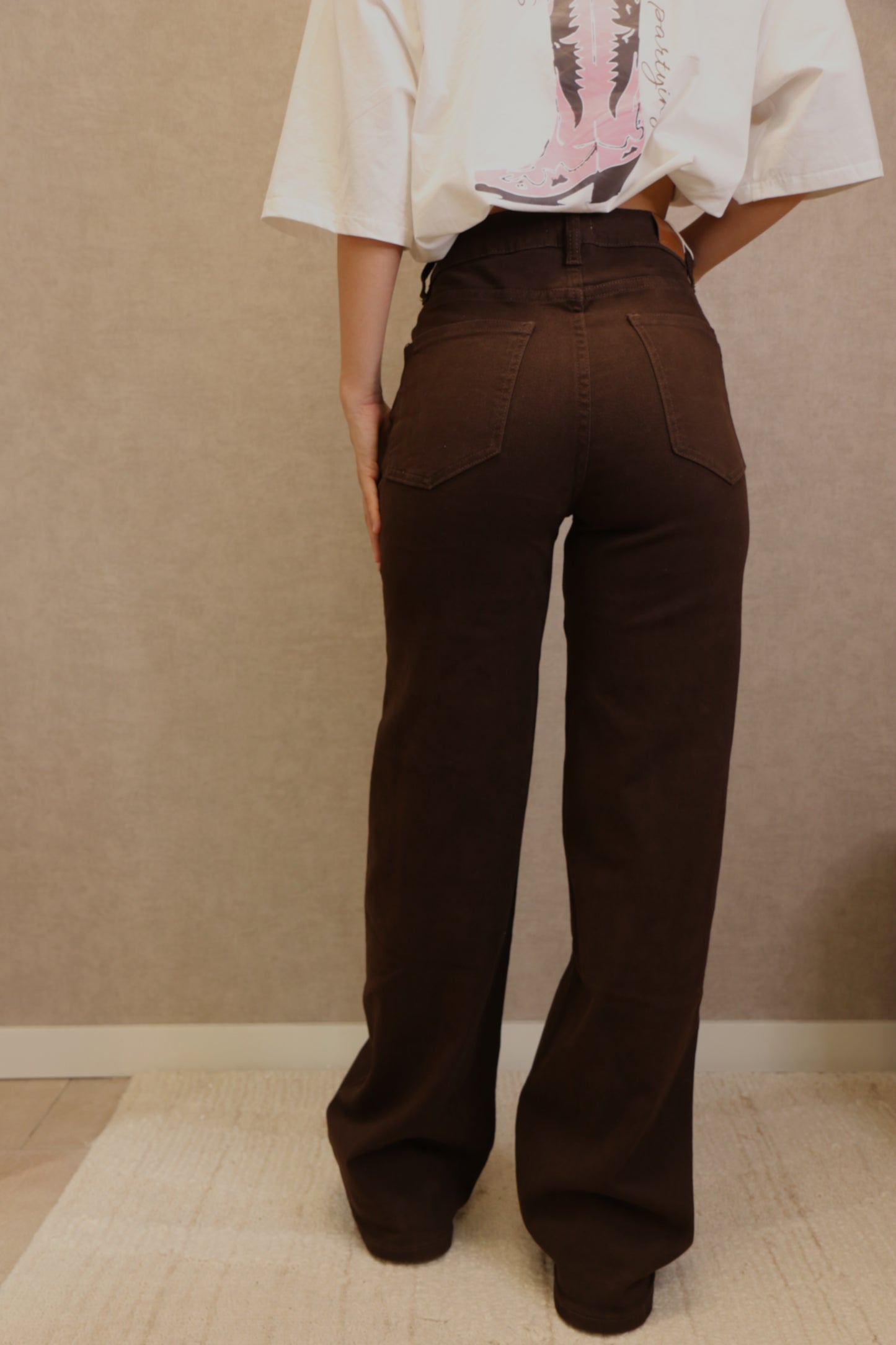 COCO JEANS - BROWN