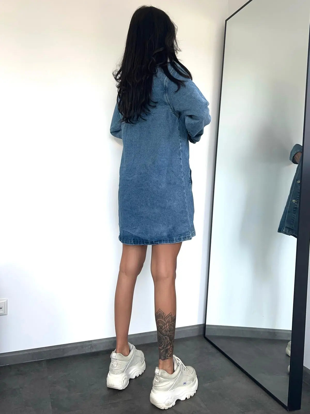 SYLVIE DENIM DRESS JACKET