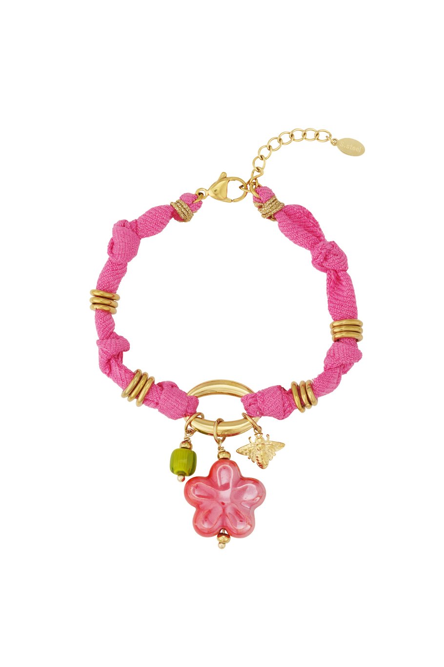 FLOWER ARMBAND - PINK