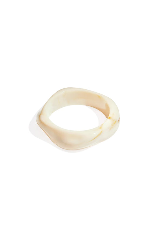 CHUCNKY BANGLE - OFF WHITE