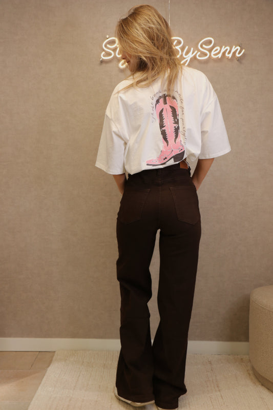COCO JEANS - BROWN